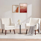HUIMO Set di 2 poltrone moderne trapuntate