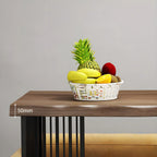Tables de bar modernes en bois et fer brun doré