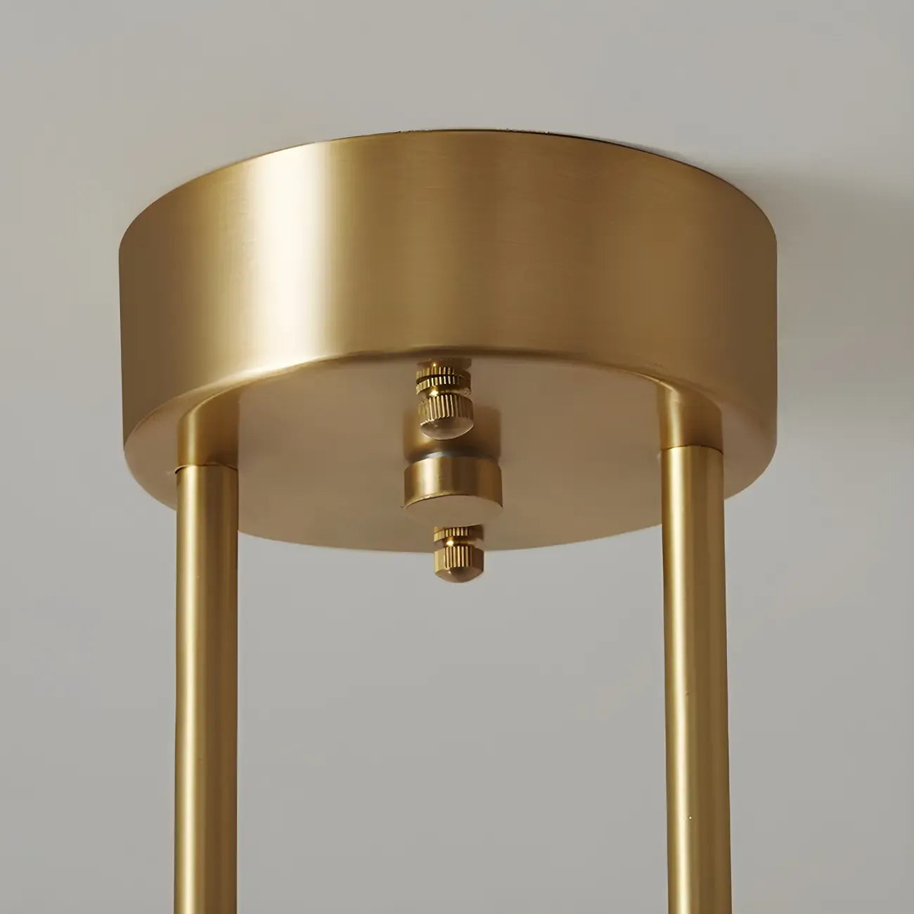 Suspension moderne dorée à globe réglable pour îlot de cuisine