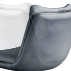 Tabourets de bar pivotants modernes en cuir réglables
