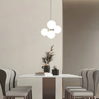 Suspension globe en verre Sputnik pour salle à manger