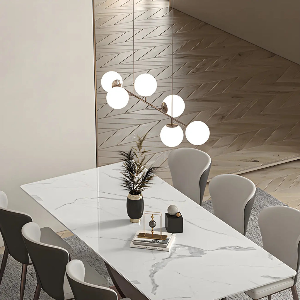 Suspension globe en verre Sputnik pour salle à manger