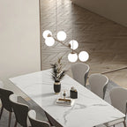 Suspension globe en verre Sputnik pour salle à manger