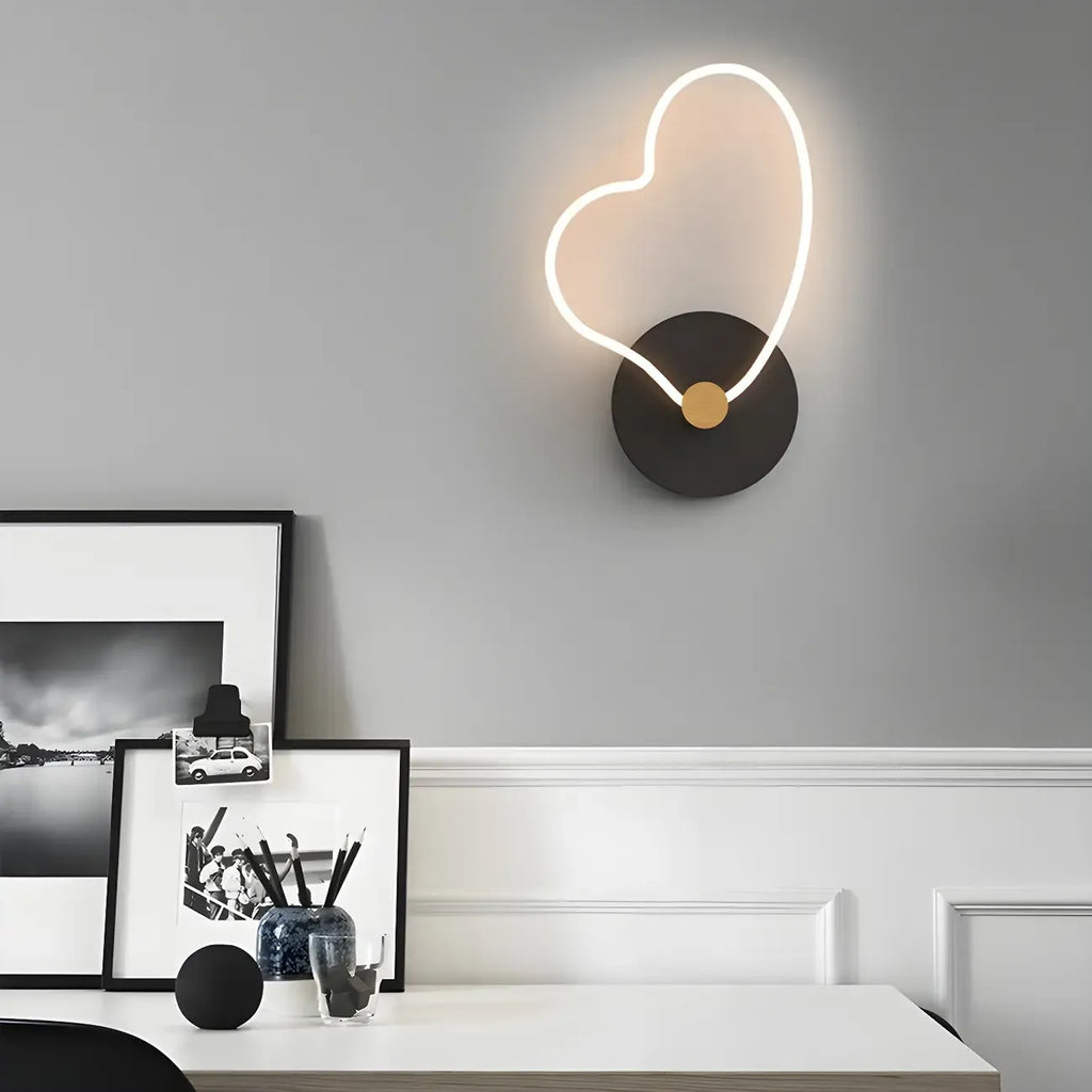 Applique murale LED géométrique minimaliste pour espaces intérieurs
