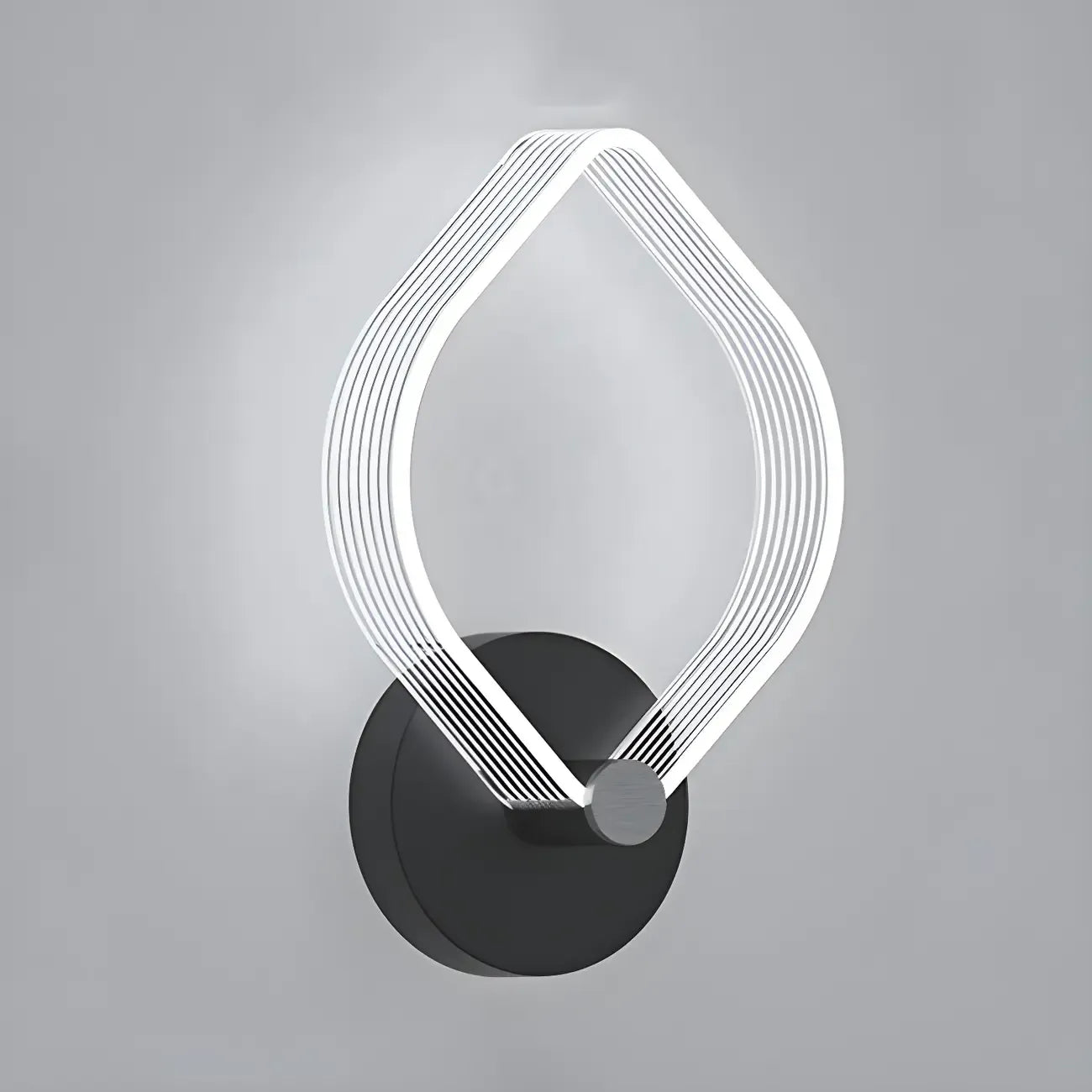Applique murale LED géométrique minimaliste pour espaces intérieurs