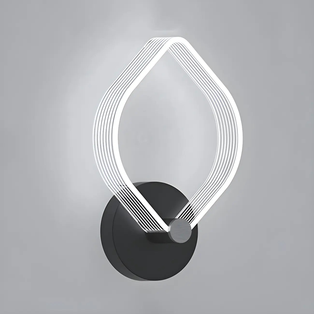 Applique murale LED géométrique minimaliste pour espaces intérieurs