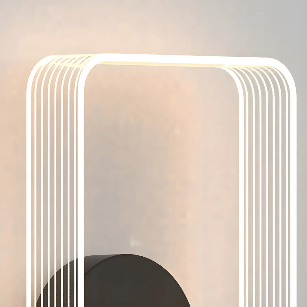 Applique murale LED géométrique minimaliste pour espaces intérieurs