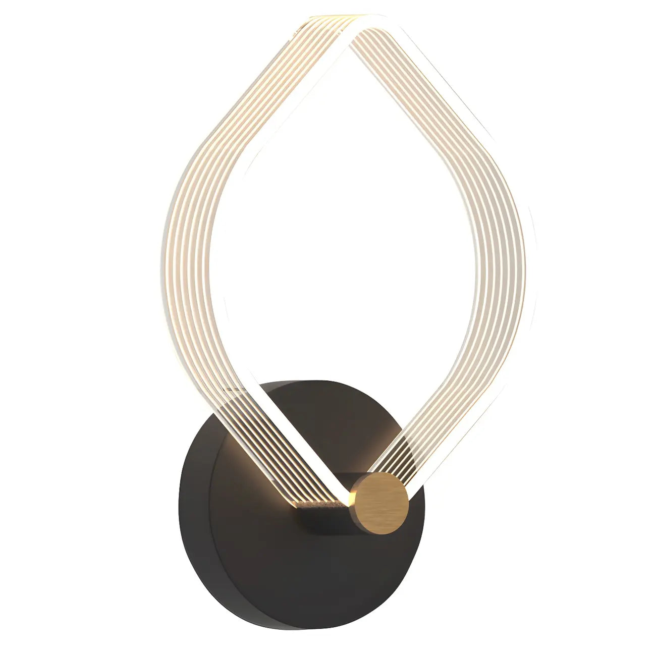 Applique murale LED géométrique minimaliste pour espaces intérieurs