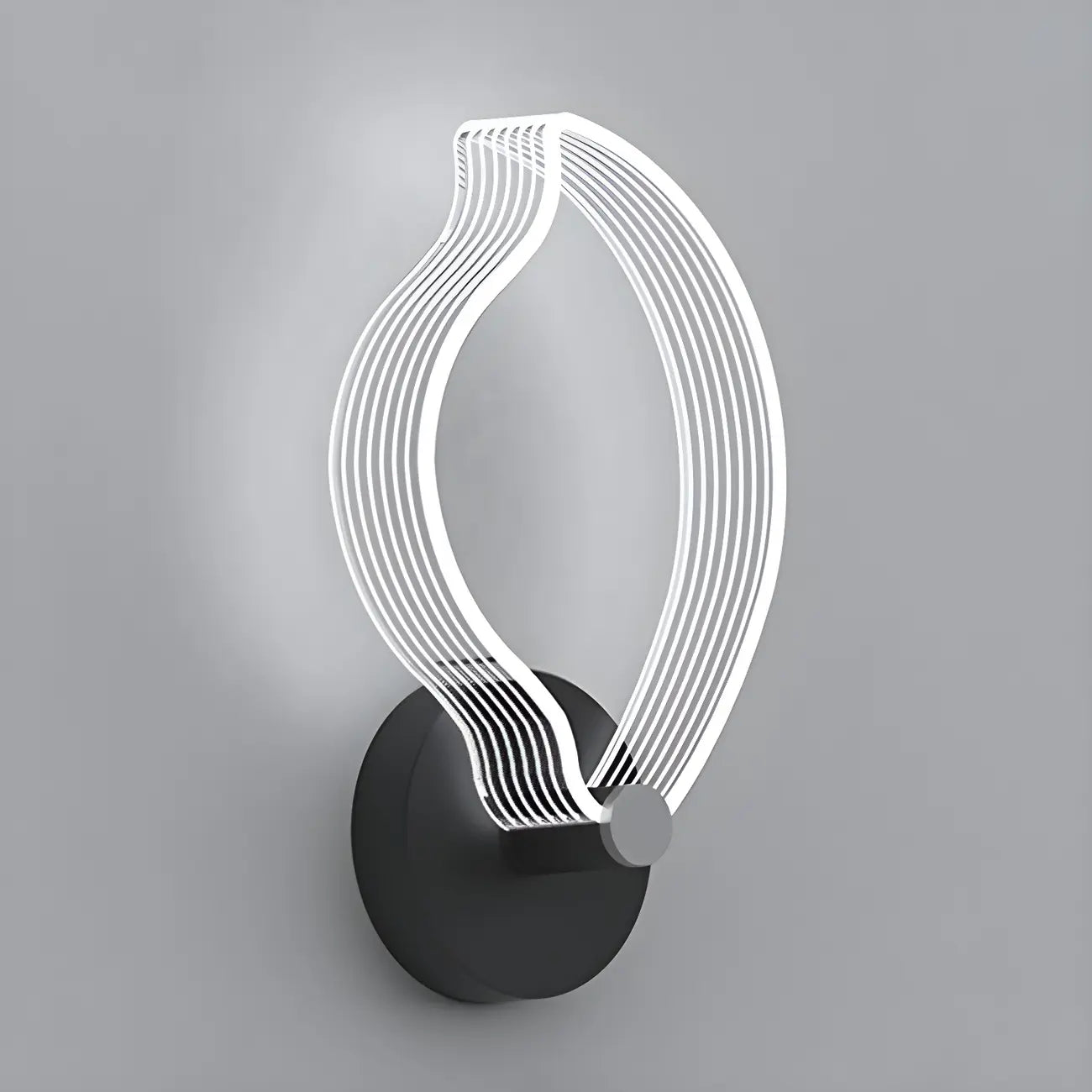 Applique murale LED géométrique minimaliste pour espaces intérieurs