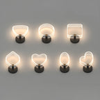 Applique murale LED géométrique minimaliste pour espaces intérieurs