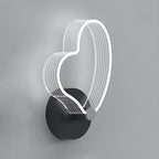 Applique murale LED géométrique minimaliste pour espaces intérieurs
