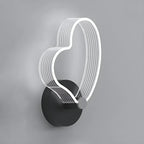 Applique murale LED géométrique minimaliste pour espaces intérieurs