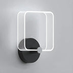 Applique murale LED géométrique minimaliste pour espaces intérieurs
