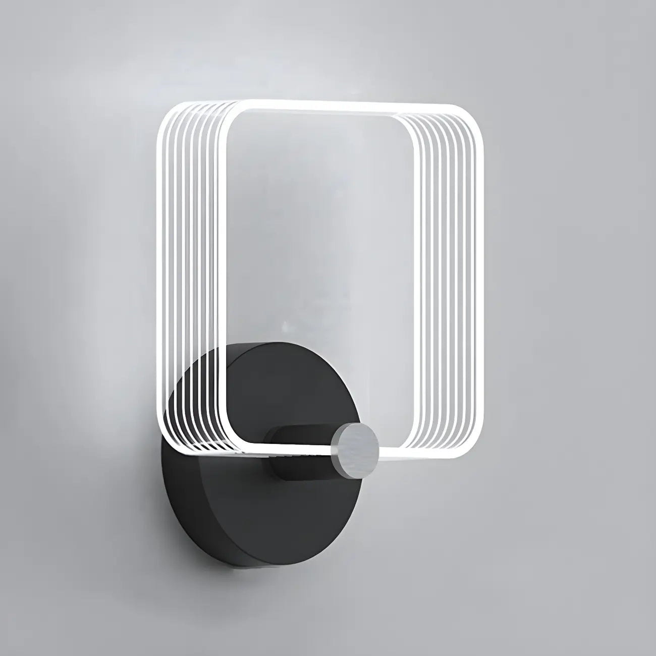 Applique murale LED géométrique minimaliste pour espaces intérieurs