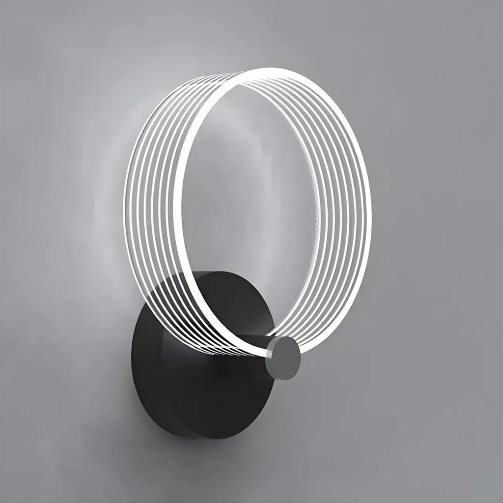 Applique murale LED géométrique minimaliste pour espaces intérieurs