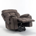 Fauteuil inclinable électrique releveur de massage chauffant