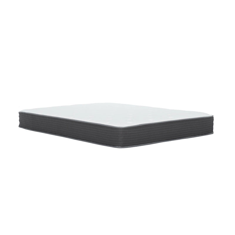 Materasso Ibrido in Memory Foam a Molle Insacchettate Equilibria da 8 pollici di media rigidità consegnato in scatola