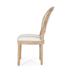 Chaises de salle à manger en tissu de style campagnard français - NH419413
