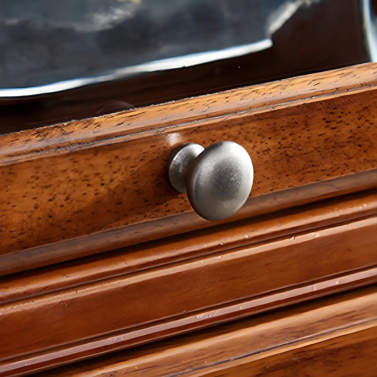 Bibliothèque de bureau en bois couleur expresso avec portes vitrées