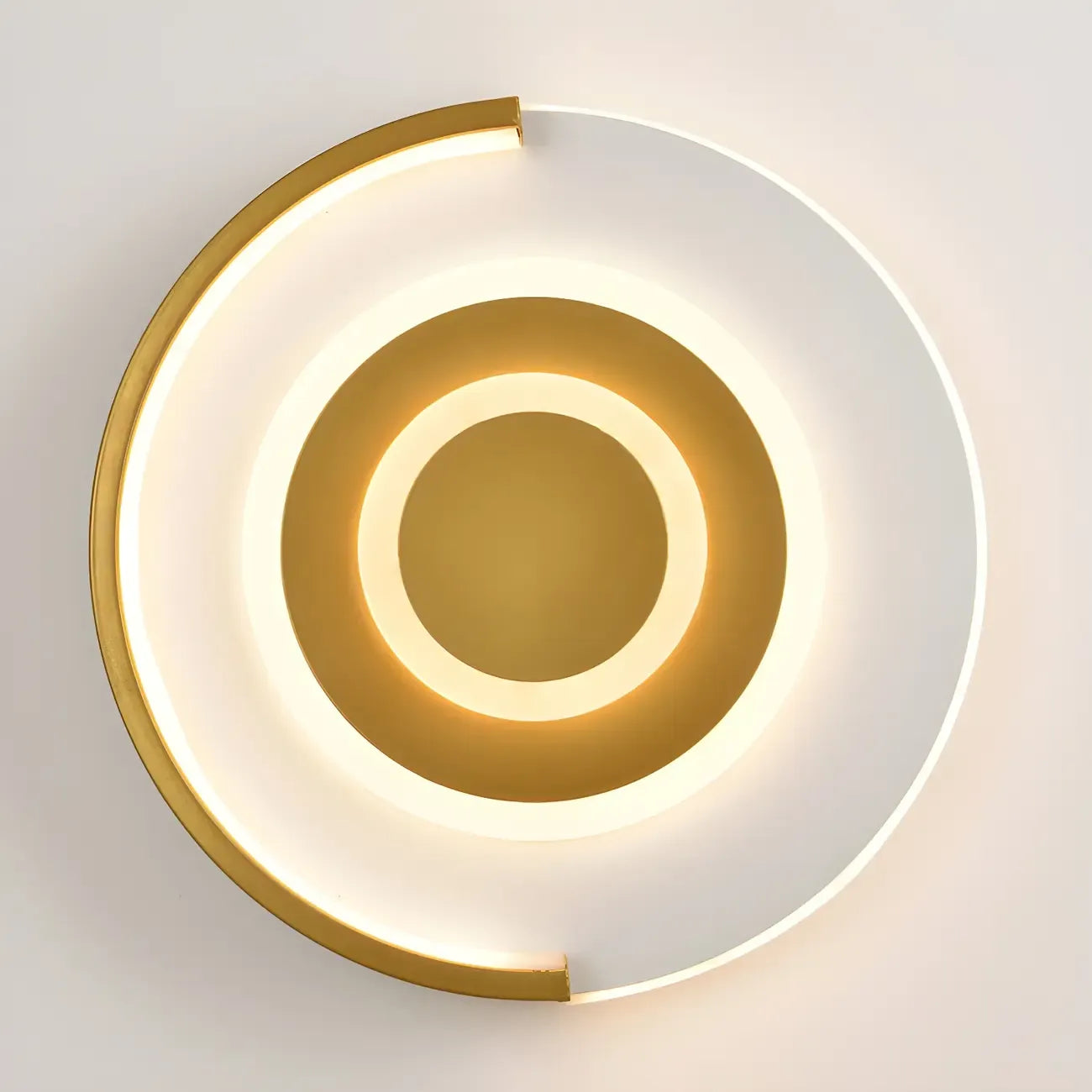 Applique murale LED circulaire avec motif dessin animé pour chambre d'enfant