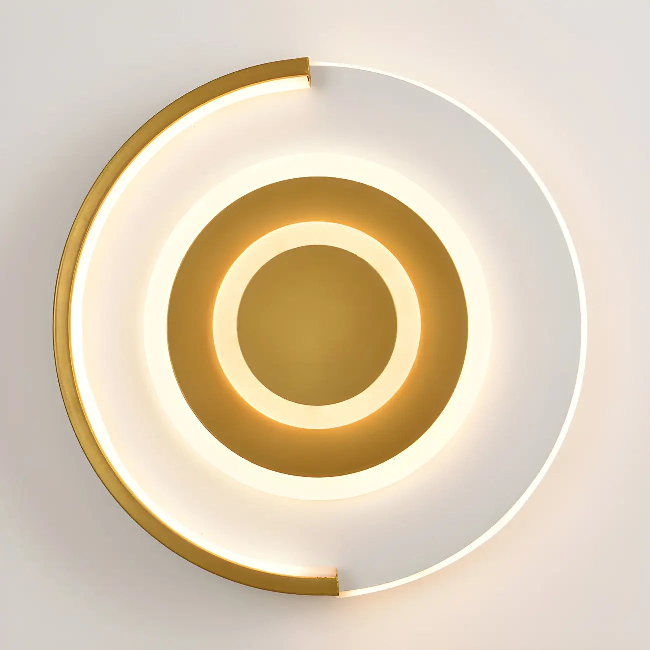 Applique murale LED circulaire avec motif dessin animé pour chambre d'enfant