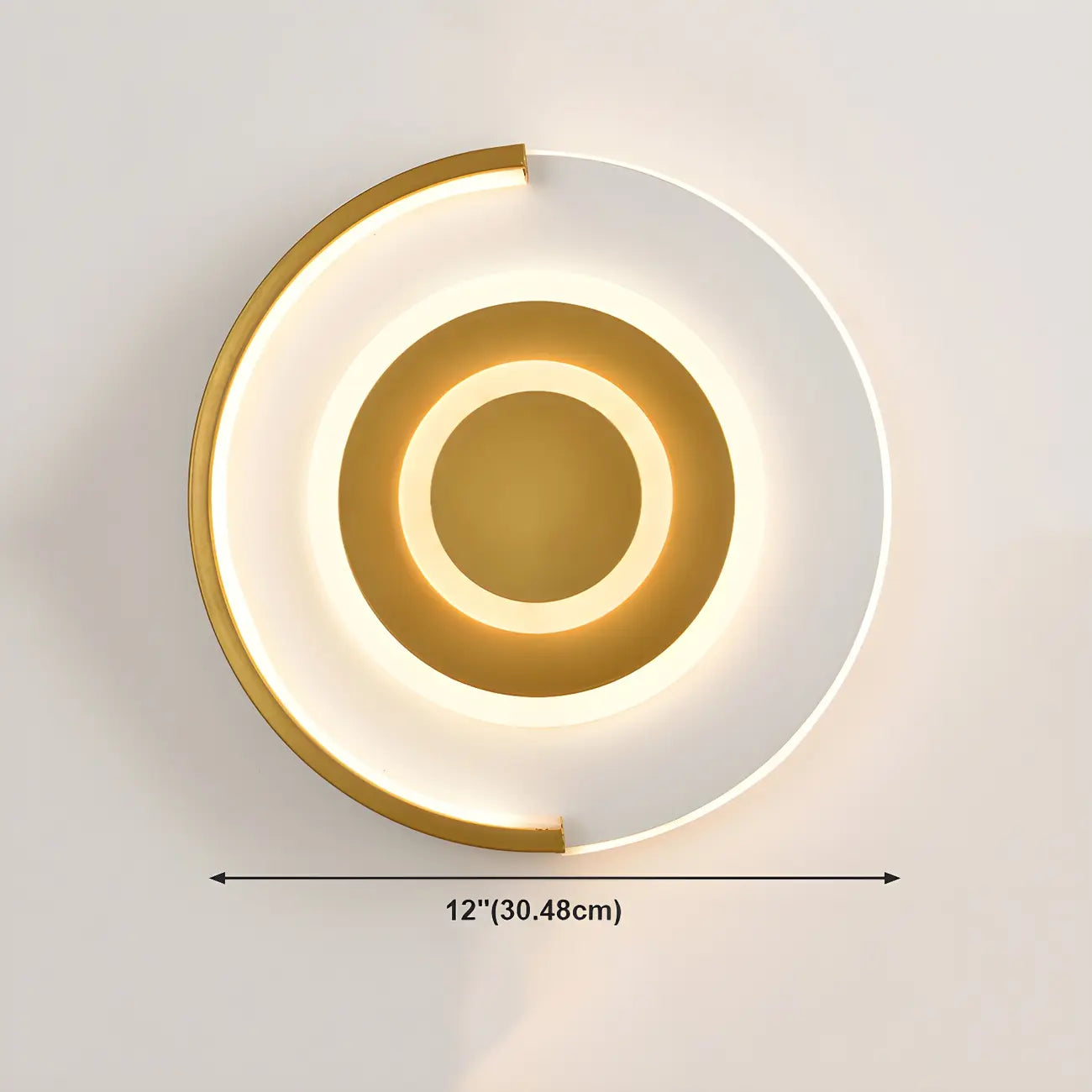 Applique murale LED circulaire avec motif dessin animé pour chambre d'enfant