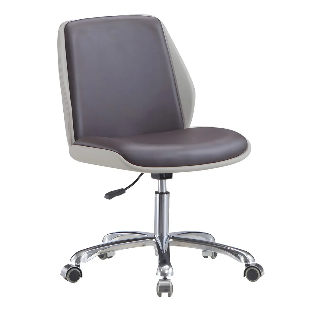 Fauteuil de bureau pivotant moderne en cuir