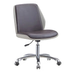 Fauteuil de bureau pivotant moderne en cuir