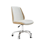 Fauteuil de bureau pivotant moderne en cuir