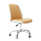 Fauteuil de bureau pivotant moderne en cuir