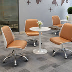 Fauteuil de bureau pivotant moderne en cuir