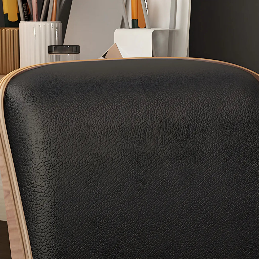 Fauteuil de bureau pivotant moderne en cuir