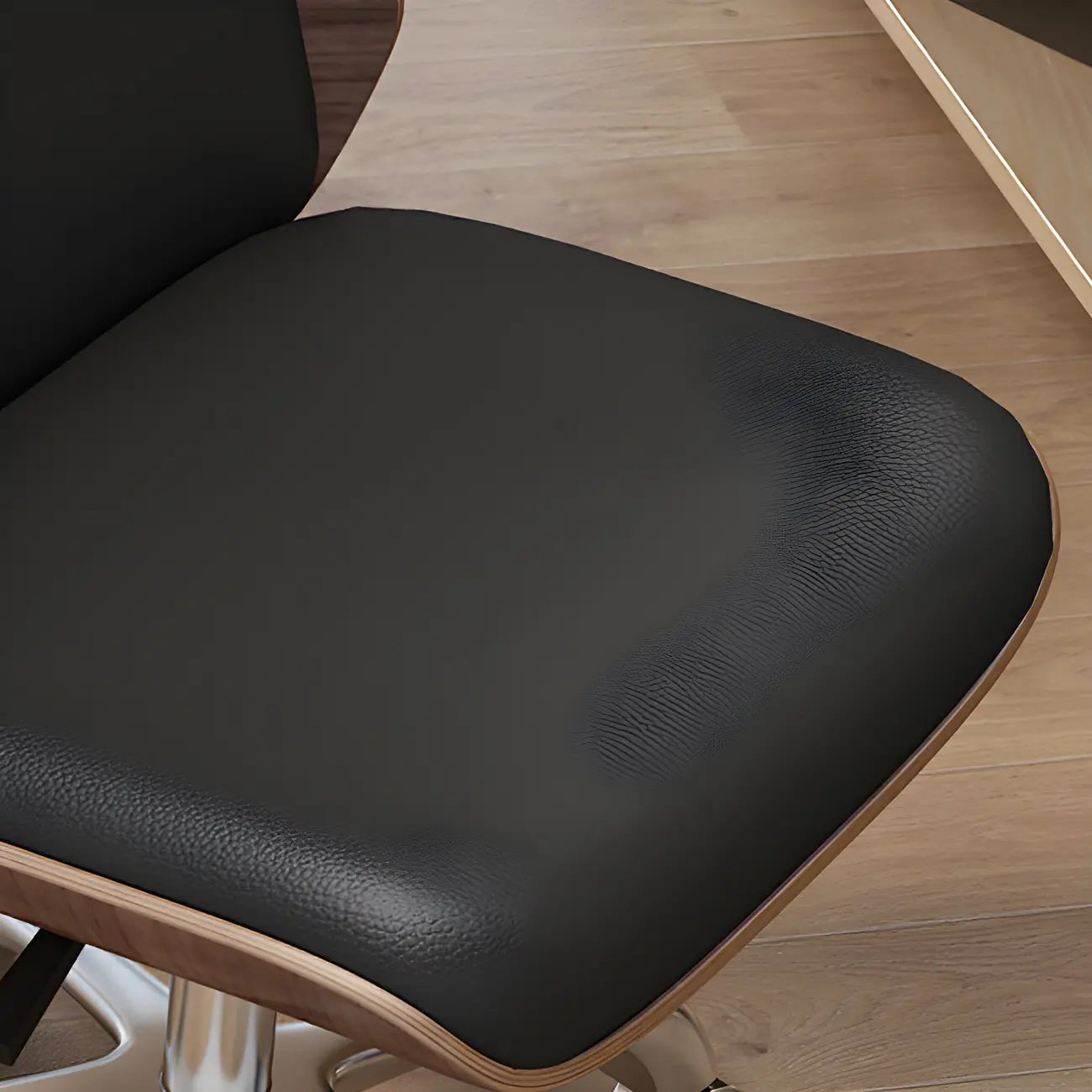 Fauteuil de bureau pivotant moderne en cuir