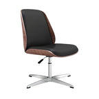Fauteuil de bureau pivotant moderne en cuir