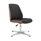 Fauteuil de bureau pivotant moderne en cuir