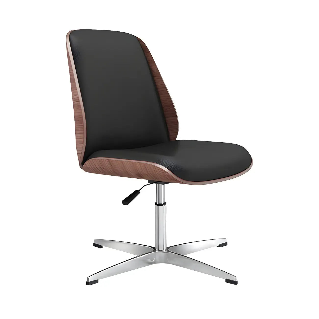 Fauteuil de bureau pivotant moderne en cuir
