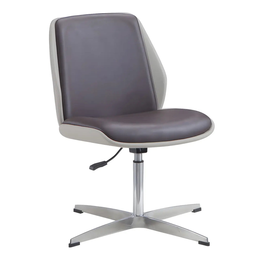 Fauteuil de bureau pivotant moderne en cuir