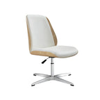 Fauteuil de bureau pivotant moderne en cuir