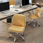 Fauteuil de bureau pivotant moderne en cuir