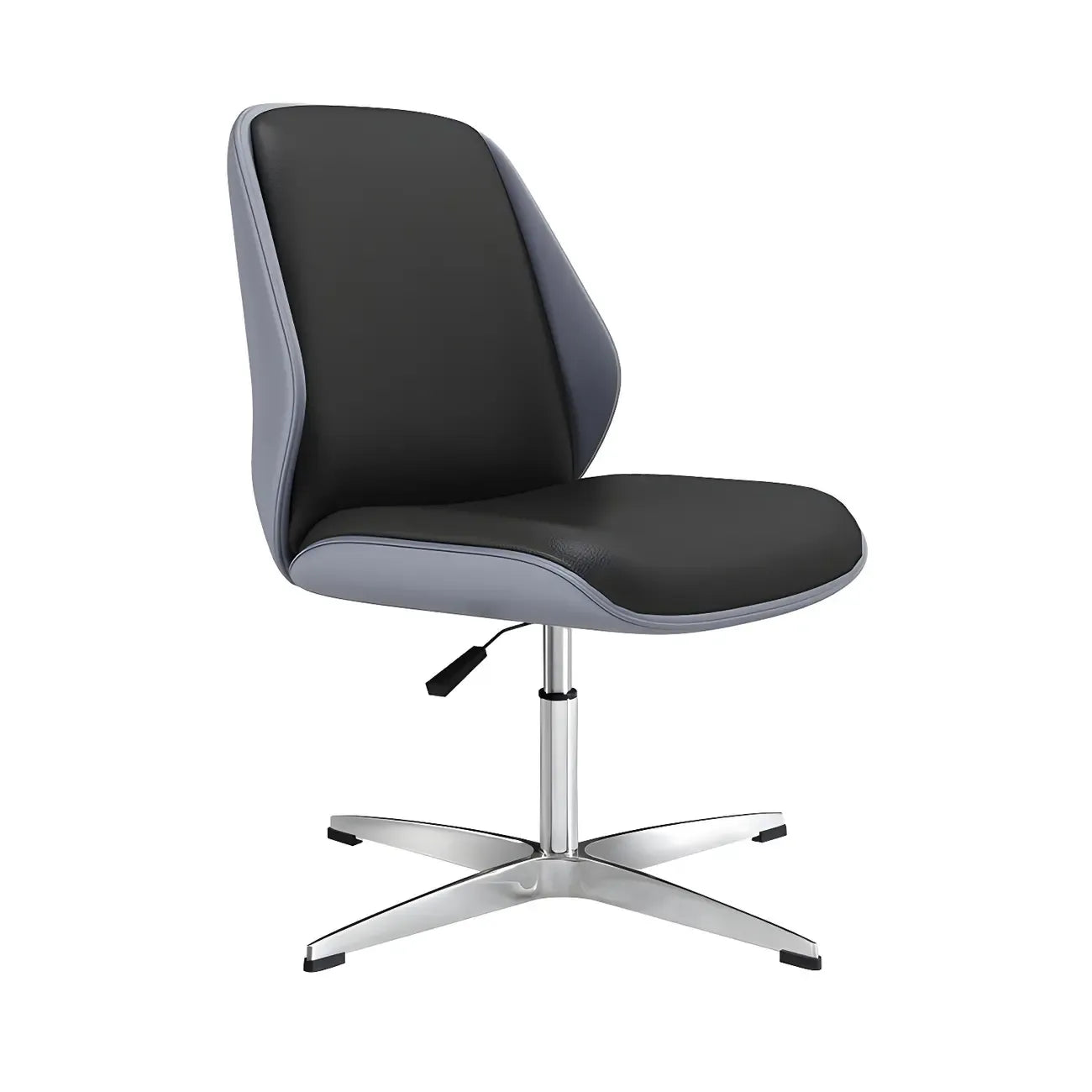 Fauteuil de bureau pivotant moderne en cuir