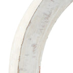 Lustre candélabre classique traditionnel en bois à quatre lobes