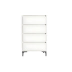 Commode double minimaliste en bois naturel avec rangement