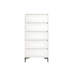 Commode double minimaliste en bois naturel avec rangement
