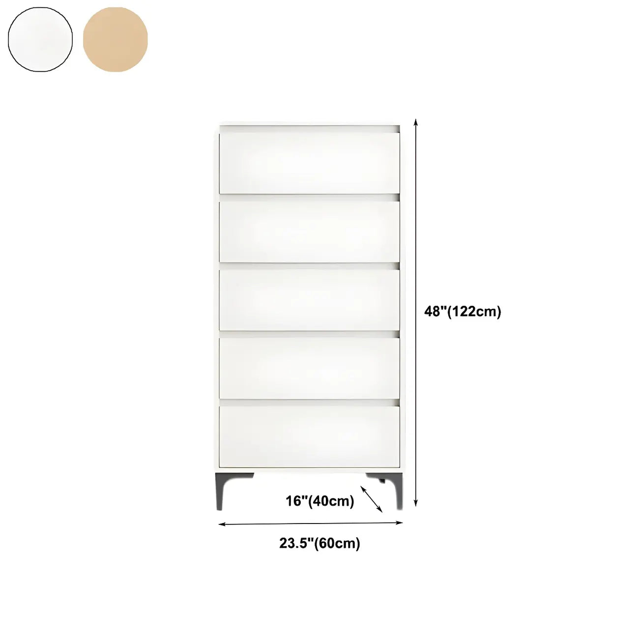 Commode double minimaliste en bois naturel avec rangement
