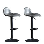 Tabourets de bar modernes en cuir réglables avec repose-pieds pour bar à domicile