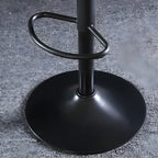 Tabourets de bar modernes en cuir réglables avec repose-pieds pour bar à domicile