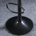 Tabourets de bar modernes en cuir réglables avec repose-pieds pour bar à domicile