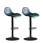 Tabourets de bar modernes en cuir réglables avec repose-pieds pour bar à domicile