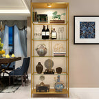 Vitrine Glam Black Standard avec portes vitrées
