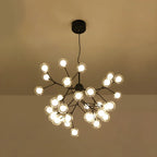 Lampadario Sputnik a globo in vetro moderno regolabile